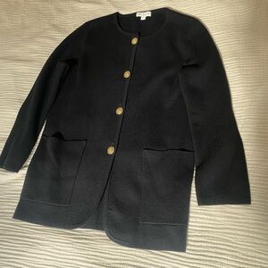 J Crew Cardigan with Gold Buttons in Size XS. Very chic and great for layering!